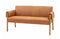 Gateford Wooden Framed Tan Leather Sofa