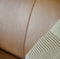 Gateford Wooden Framed Tan Leather Sofa