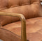 Brompton Vintage Brown Leather Armchair