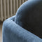 Messina Large Blue Fabric Sofa