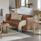 Whitwell Buttoned Vintage Leather Sofa
