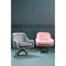 Alegra Grey Velvet Chair