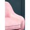 Alegra Pink Velvet Chair