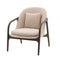 Avery Taupe Fabric Armchair