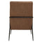 Foundry High Back Leather Lounge Chair