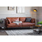 Winchester Brown Leather Sofa