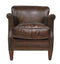 Logan Brown Vintage Leather Club Chair