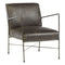 Foundry Ebony Leather Lounge Chair