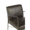 Foundry Ebony Leather Lounge Chair