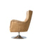 Hamilton Leather Swivel Chair - Tan