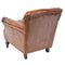 Hardwick Vintage Leather Button Back Club Armchair