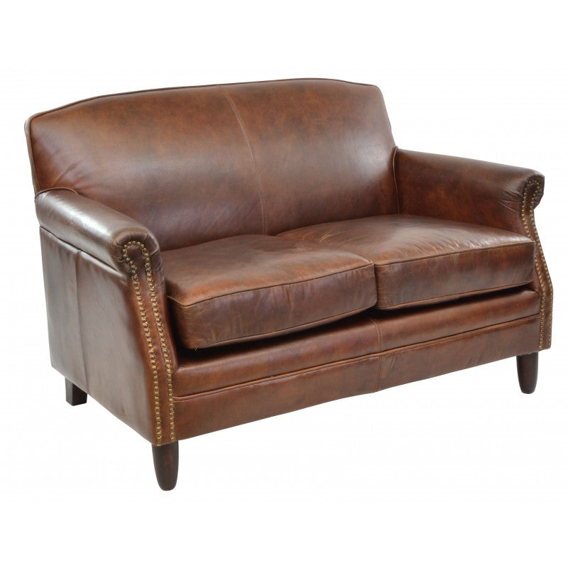 Archie Letherin Archie Vintage Leather Sofa– Indigo Lounge