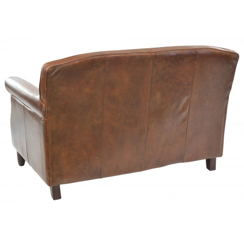 Archie Vintage Leather Sofa– Indigo Lounge