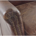Archie Vintage Leather Club Armchair