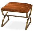 Ark Velvet Chair - Burnt Orange
