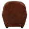 Barrington Coffee Leather Club Armchair