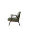 Humber Green Leather Wooden Framed Sofa