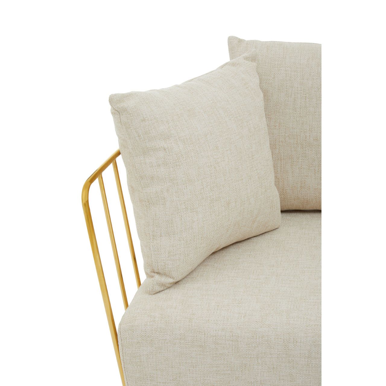 Luxor Natural Fabric Sofa Indigo Lounge