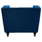 Stockholm Navy Blue Velvet Armchair