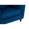 Stockholm Navy Blue Velvet Armchair