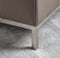 Vicenza Grey Leather Armchair