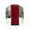 Aviator Luxury Distressed Leather Tub Chair - Vintage Red