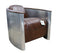 Aviator Pilot Chair - Distressed Brown Leather