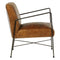 Foundry Brown Leather Lounge Chair