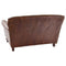 Hardwick Vintage Leather Button Back Sofa